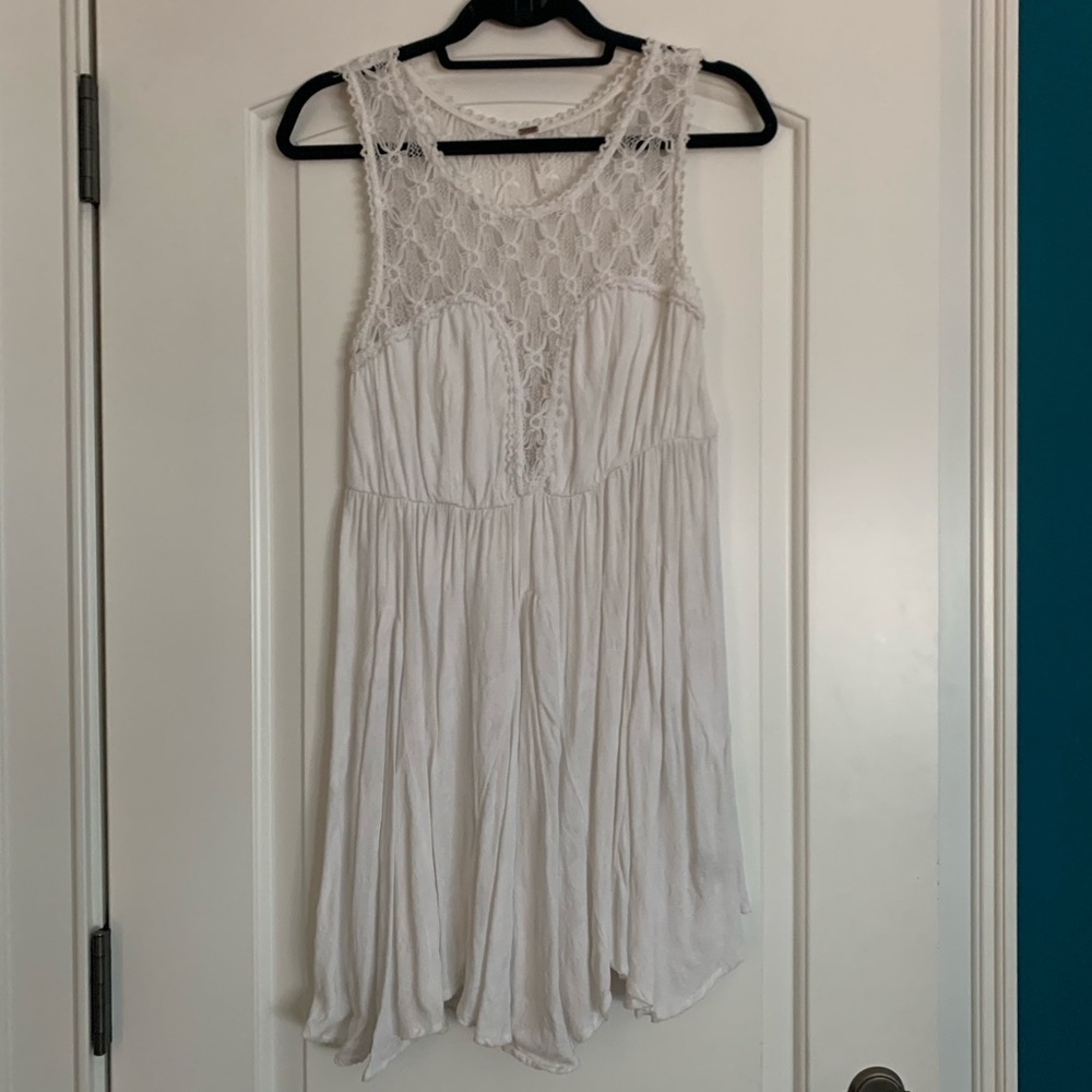 Free People white summer dress